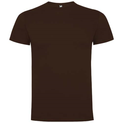 Picture of DOGO PREMIUM SHORT SLEEVE MENS TEE SHIRT in Chocolat