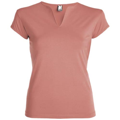 Picture of BELICE SHORT SLEEVE WOMENS TEE SHIRT in Clay Orange