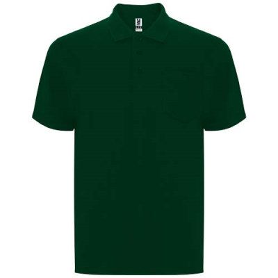 Picture of CENTAURO PREMIUM SHORT SLEEVE UNISEX POLO in Dark Green