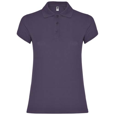 Picture of STAR SHORT SLEEVE WOMENS POLO in Lilac