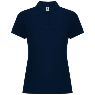 Picture of PEGASO PREMIUM SHORT SLEEVE WOMENS POLO in Navy Blue