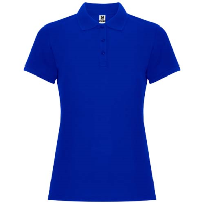 Picture of PEGASO PREMIUM SHORT SLEEVE WOMENS POLO in Blue