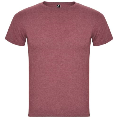 Picture of FOX SHORT SLEEVE MENS TEE SHIRT in Heather Garnet.