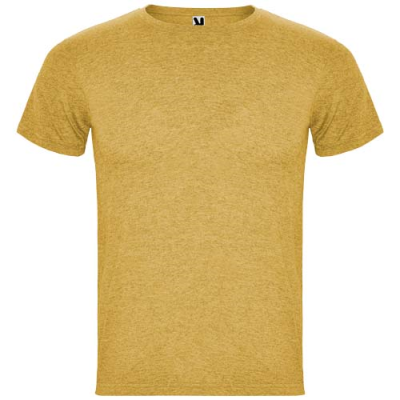 Picture of FOX SHORT SLEEVE MENS TEE SHIRT in Heather Mustard.