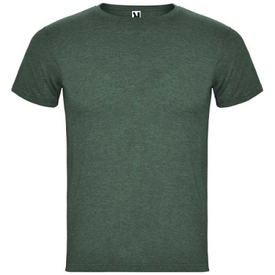 Picture of FOX SHORT SLEEVE MENS TEE SHIRT in Heather Dark Green.