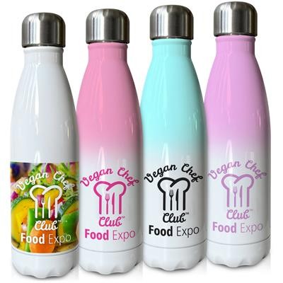 Picture of BRANDED BOWLING PIN WATER BOTTLE FULL COLOUR