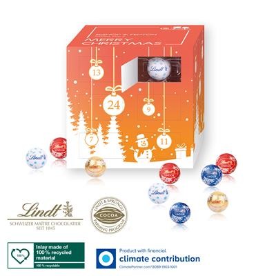 Picture of PERSONALISED LINDT ADVENT CALENDAR CUBE