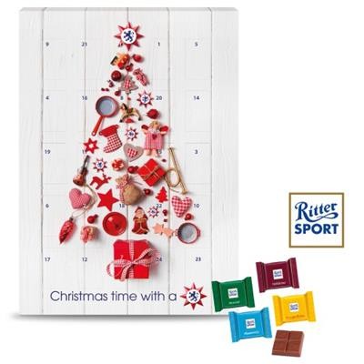 Picture of PERSONALISED RITTER SPORTS WALL ADVENT CALENDAR