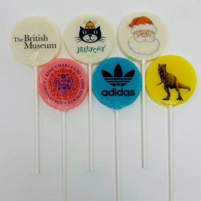 Picture of PERSONALISED 65G PICTURE LOLLY.