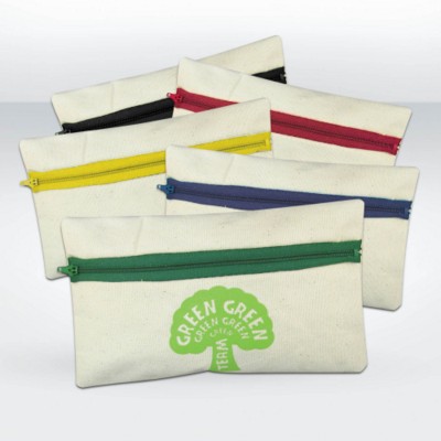 Picture of GREEN & GOOD ORGANIC COTTON PENCIL CASE.