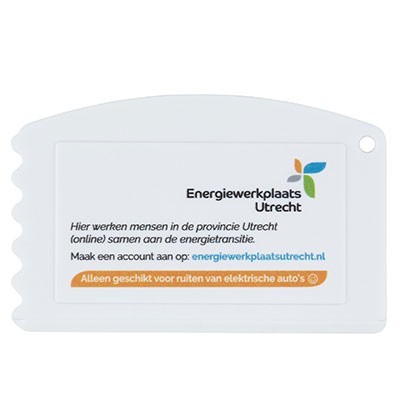 Picture of GREEN & GOOD RECYCLED PLASTIC CREDIT CARD ICE SCRAPER KEYRING