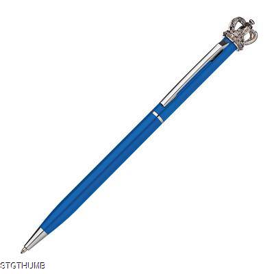 Picture of METAL BALL PEN KING in Blue