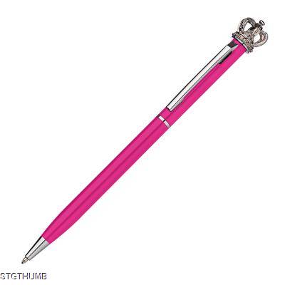 Picture of METAL BALL PEN KING in Pink