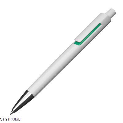 Picture of PLASTIC BALL PEN in Green.