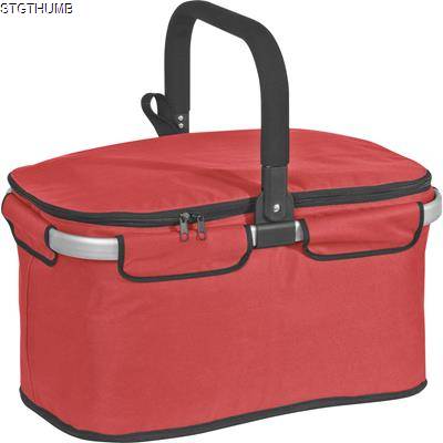 Picture of HANDY SHOPPING BASKET in Red.