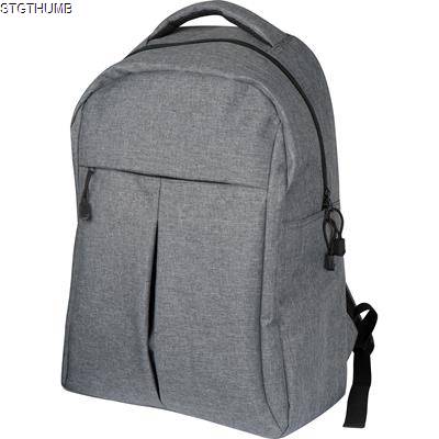 Picture of GREY BACKPACK RUCKSACK in Silvergrey