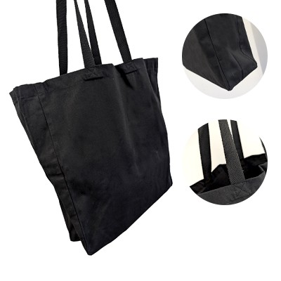 Picture of ILLUSTRIOUS 10OZ CANVAS BAG in Black