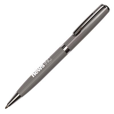 Picture of BOSTON CLIK-SURE BALL PEN in Pale Grey