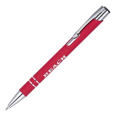 Picture of BECK SOFT FEEL BALL PEN in Red