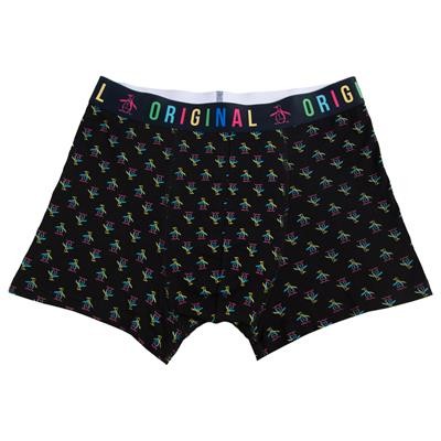 Picture of BOXERSHORTS BAMBOO FC PRINT with Logo.