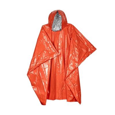 Picture of OUTDOOR PONCHO SURVIVAL in Orange