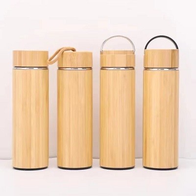 Picture of 450ML ECO BAMBOO WATER BOTTLE