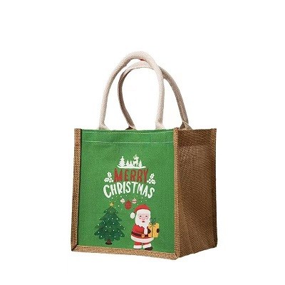 Picture of CHRISTMAS JUTE TOTE BAG