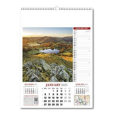 Picture of DISCOVER BRITAIN WALL CALENDAR.