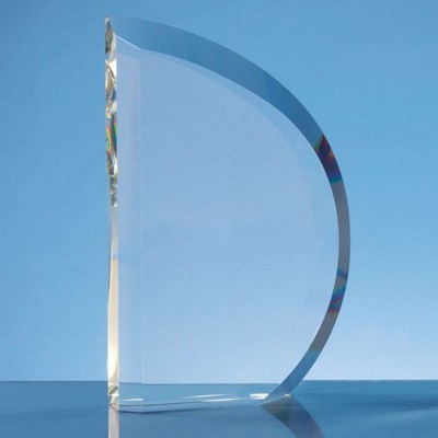 Picture of 23CM OPTICAL CRYSTAL FACET CURVE AWARD