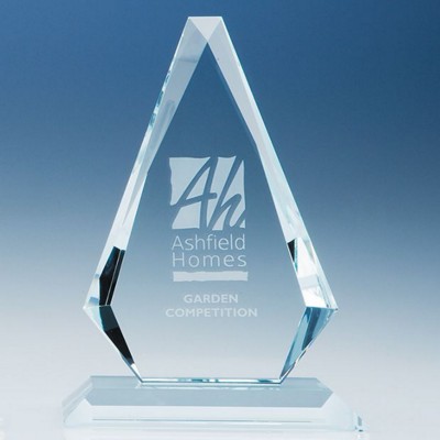 Picture of CLEAR TRANSPARENT GLASS WINDSOR DIAMOND AWARD