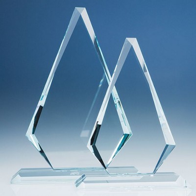 Picture of CLEAR TRANSPARENT GLASS WINDSOR DIAMOND AWARD