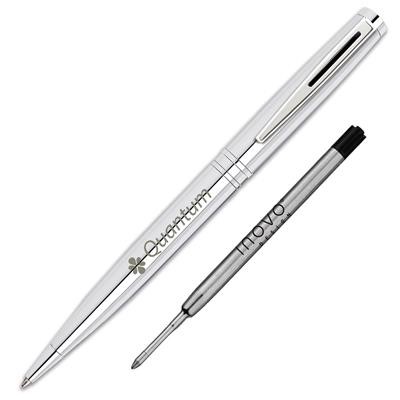 Picture of INOVO DESIGN SILVER VERONA METAL BALL PEN.