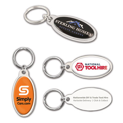 Picture of ORBIT OVAL KEYRING