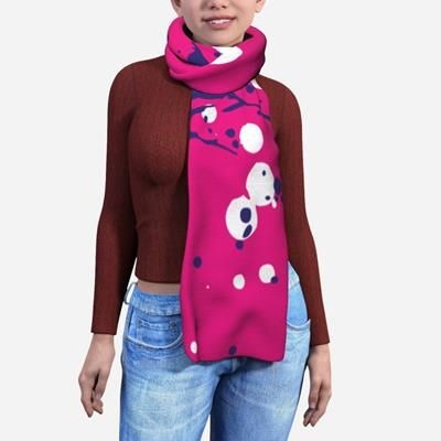 Picture of CUSTOM PRINTED FLEECE SCARF - LARGE