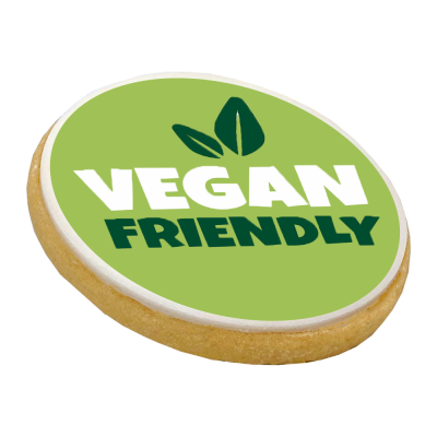 Picture of VEGAN & GLUTEN FREE SHORTBREAD BISCUIT - EDIBLE BRANDING (5CM)