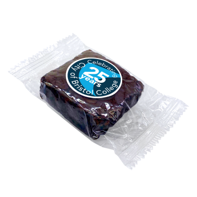 Picture of BROWNIE with Sticker Branding (5Cm Square)