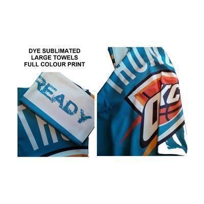 Picture of DYE SUBLIMATED WHITE TOWEL