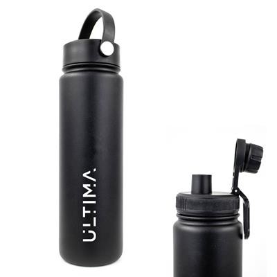 Picture of REEF RECYCLED STAINLESS STEEL METAL SPORTS BOTTLE.