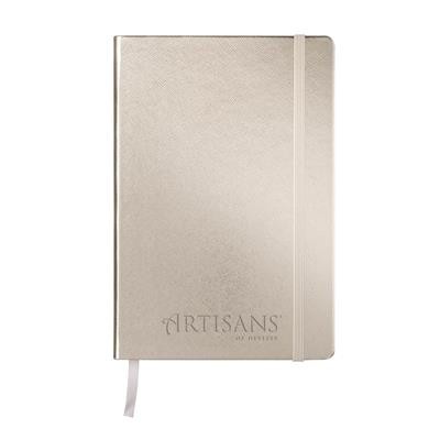 Picture of SOFT TOUCH REGENCY A5 NOTE BOOK in Rose Gold.