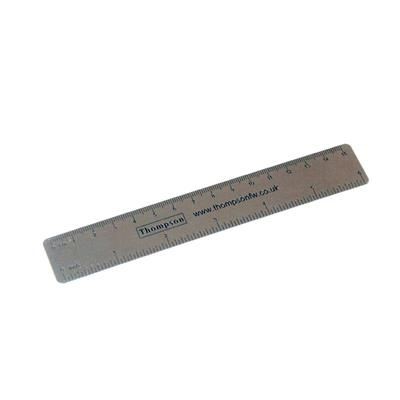 Picture of METAL SCALE RULER in Silver.