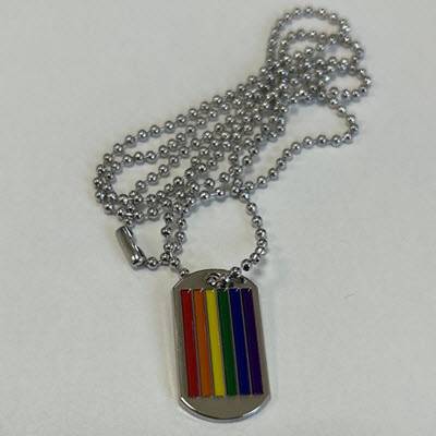 Picture of PRIDE DOG TAG.