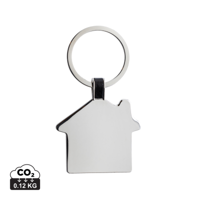 Picture of RCS RECYCLED ZINC ALLOY HOUSE KEYRING in Silver