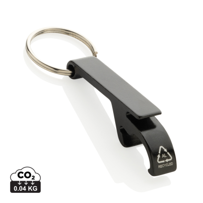 Picture of RCS RECYCLED ALUMINUM BOTTLE AND CAN OPENER in Black