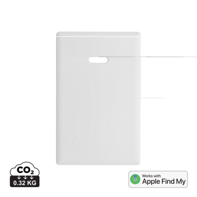 Picture of FINDCARD RCS RECYCLED PLASTIC ITEM FINDER CARD in White