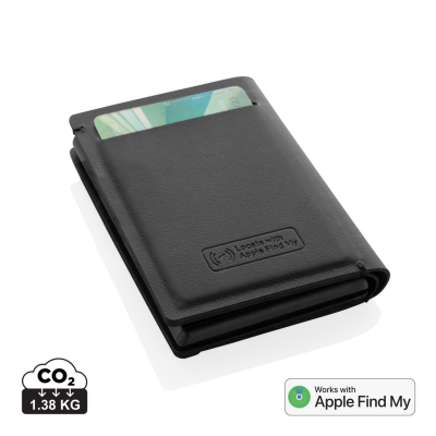 Picture of SEEKCARD RCS RPOLYESTER CARD WALLET with Worldwide Locating in Black.