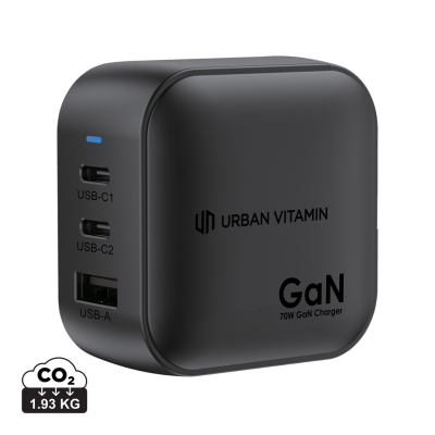 Picture of URBAN VITAMIN FATHER CHRISTMAS SANTA CRUZ RCS RPLASTC 70W GAN CHARGER in Black