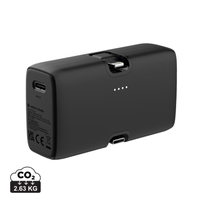 Picture of URBAN VITAMIN LOS ANGELES RCS RPLASTIC 20W PD POWERBANK in Black