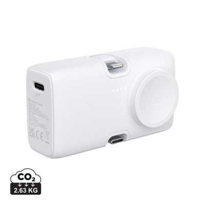 Picture of URBAN VITAMIN SAN DIEGO RCS RPLASTIC 20W PD POWERBANK in White