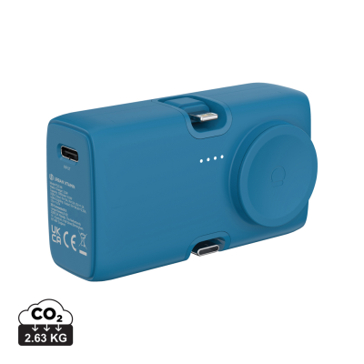 Picture of URBAN VITAMIN SAN DIEGO RCS RPLASTIC 20W PD POWERBANK in Blue