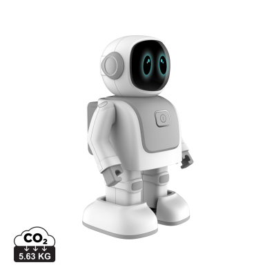 Picture of ROBERT THE DANCING ROBOT SPEAKER in White, Grey